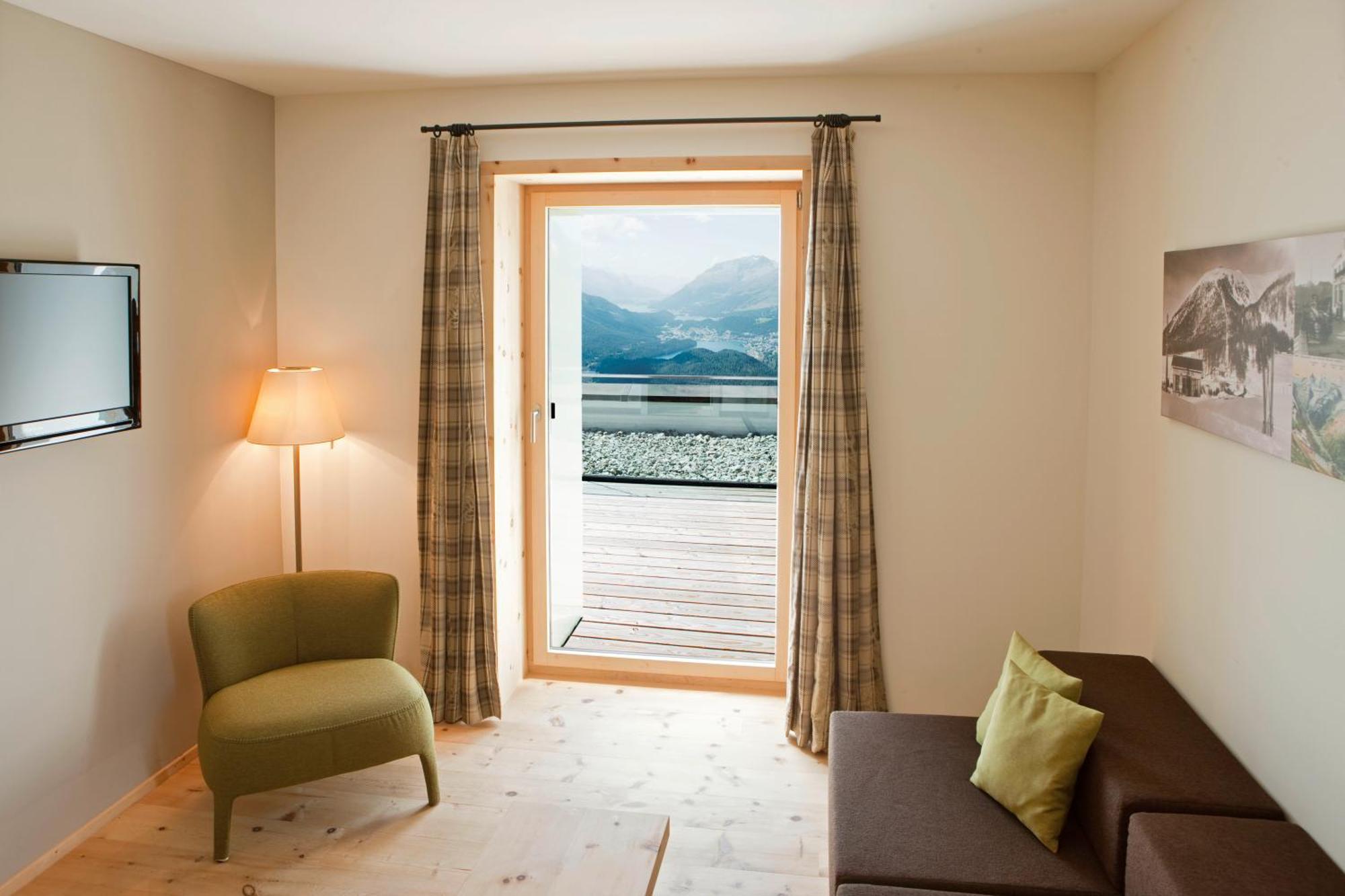Romantik Hotel Muottas Muragl Samedan Zewnętrze zdjęcie
